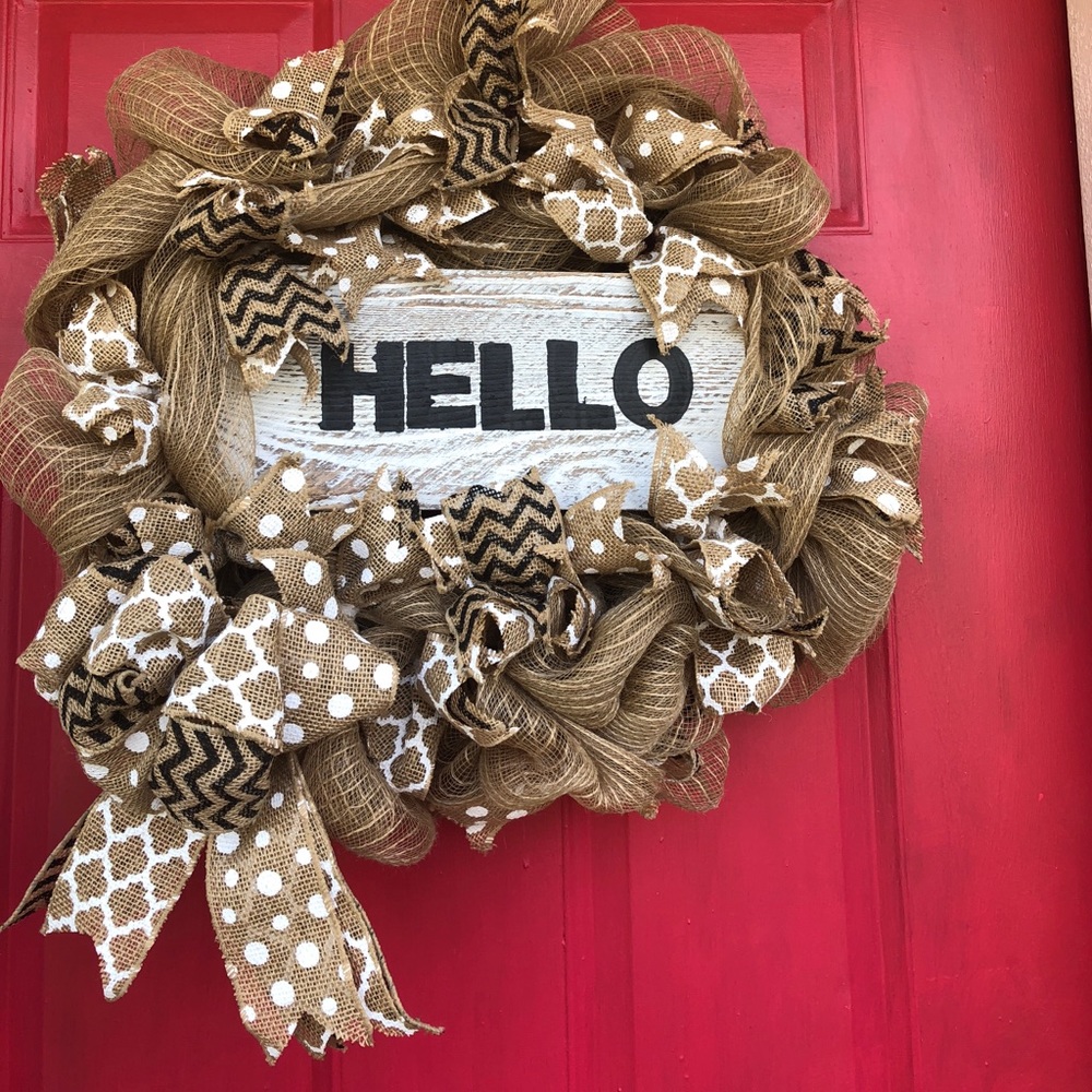Hello!!! Wreath